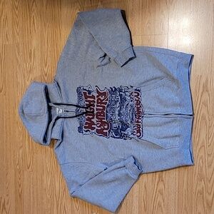 Land of the Sea Haight Ashbury San Francisco Gray Sweatshirt Hoodie Size Large